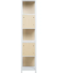 5-etagers reol BOGOTA 165 cm Hvid