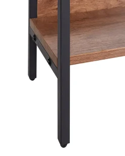 6-etagers reol DAVEN 180 cm Brun