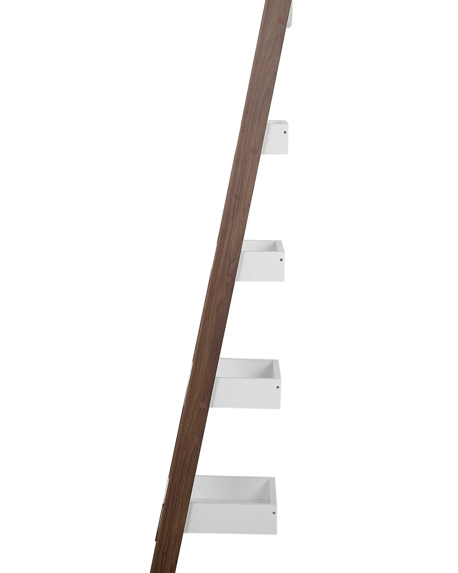 5-etagers reol MOBILE DUO 166 cm Brun/hvid