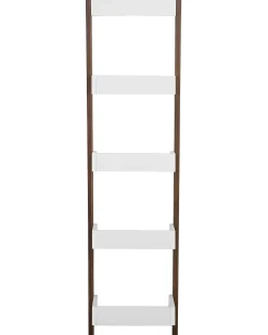 5-etagers reol MOBILE DUO 166 cm Brun/hvid