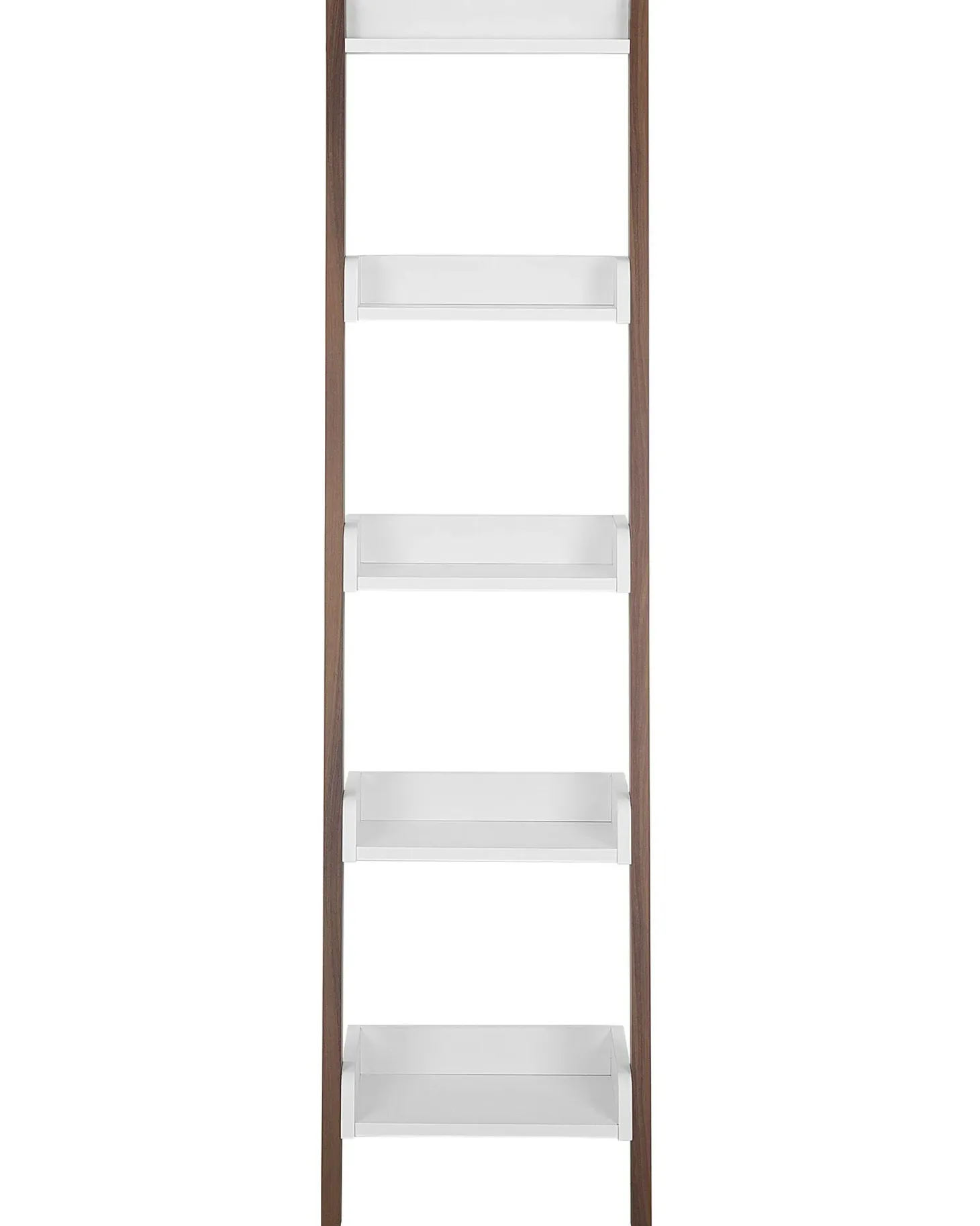 5-etagers reol MOBILE DUO 166 cm Brun/hvid