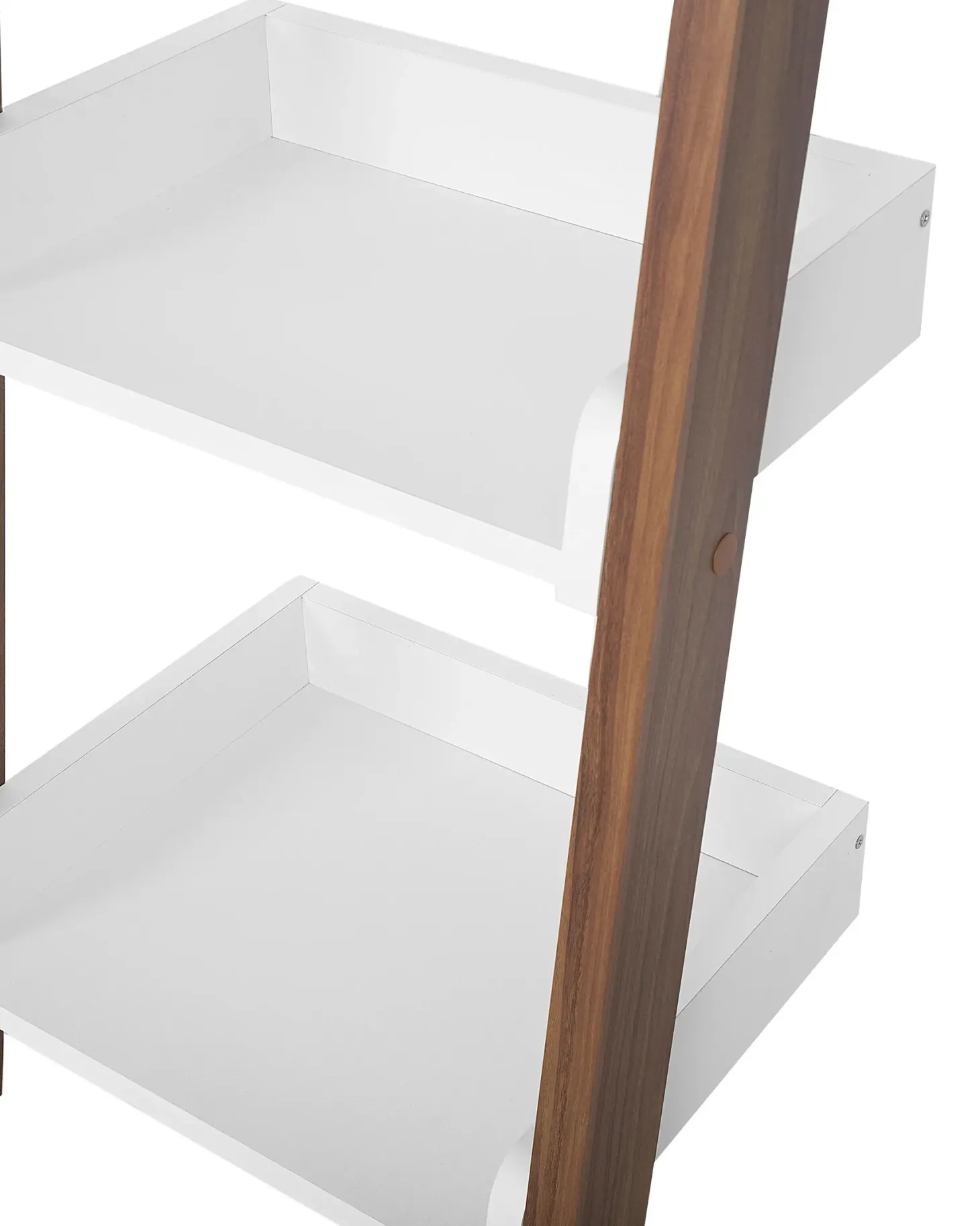 5-etagers reol MOBILE DUO 166 cm Brun/hvid