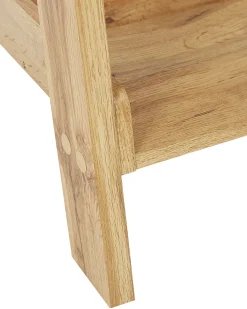 5-etagers reol MOBILE DUO 169 cm Lysebrun