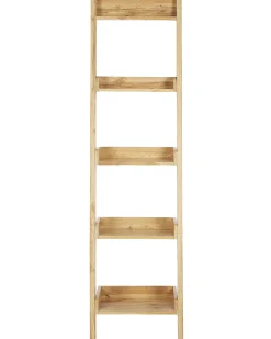 5-etagers reol MOBILE DUO 169 cm Lysebrun