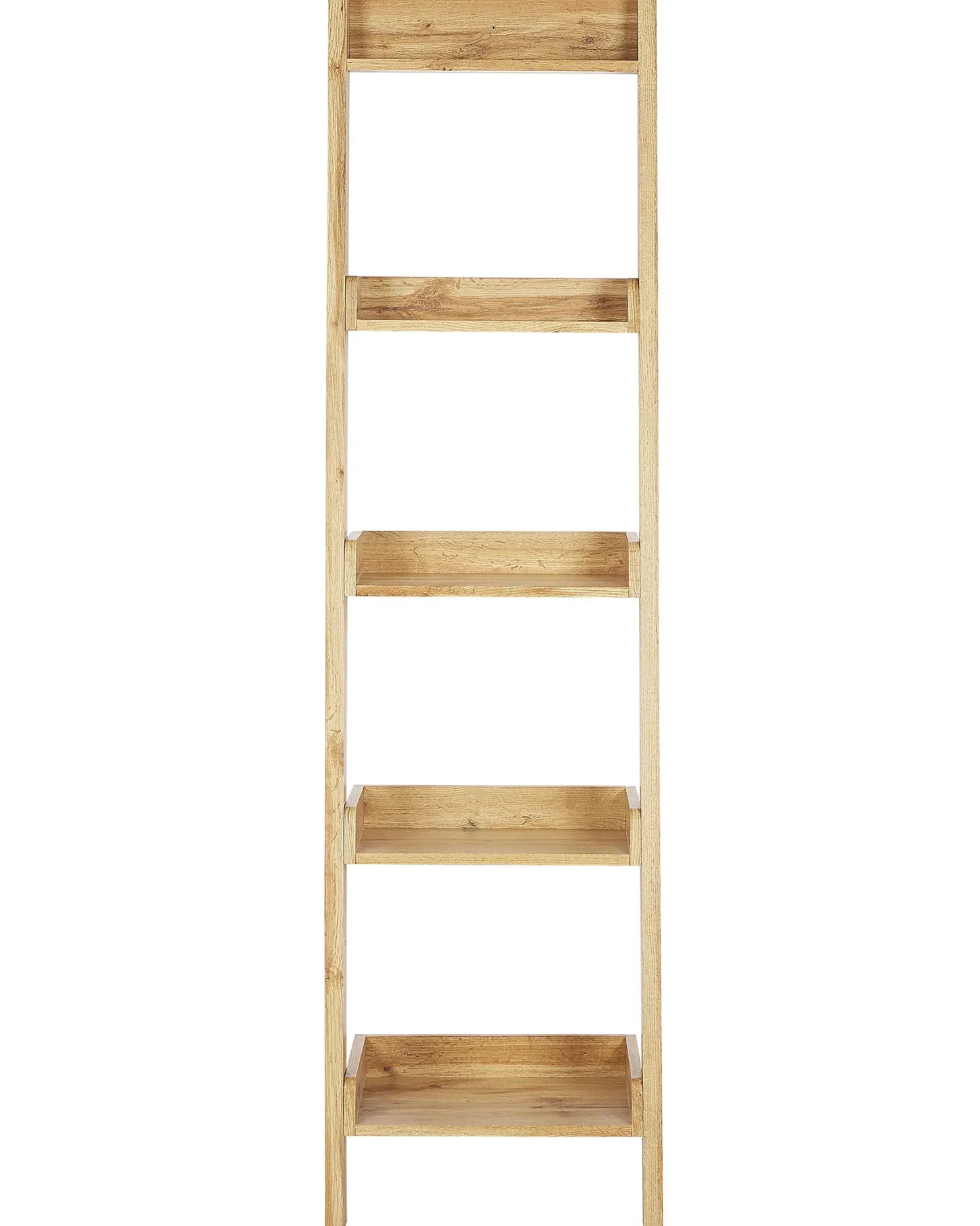 5-etagers reol MOBILE DUO 169 cm Lysebrun
