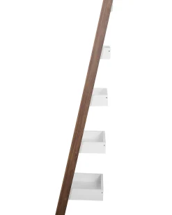 5-etagers reol MOBILE TRIO 164 cm Brun/hvid