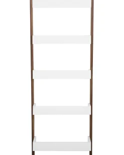 5-etagers reol MOBILE TRIO 164 cm Brun/hvid