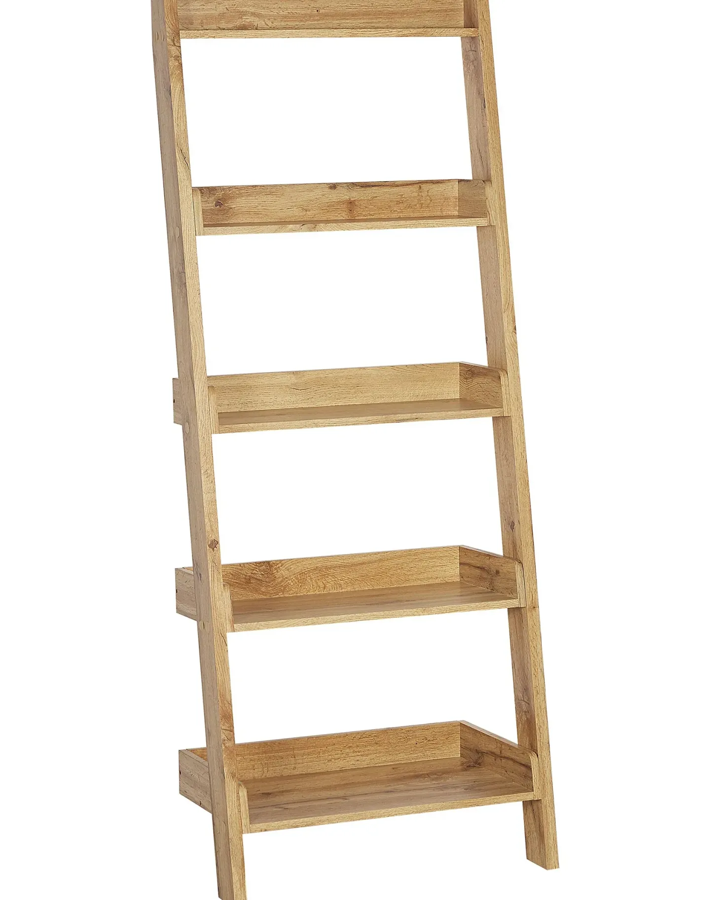 5-etagers reol MOBILE TRIO 167 cm Lysebrun