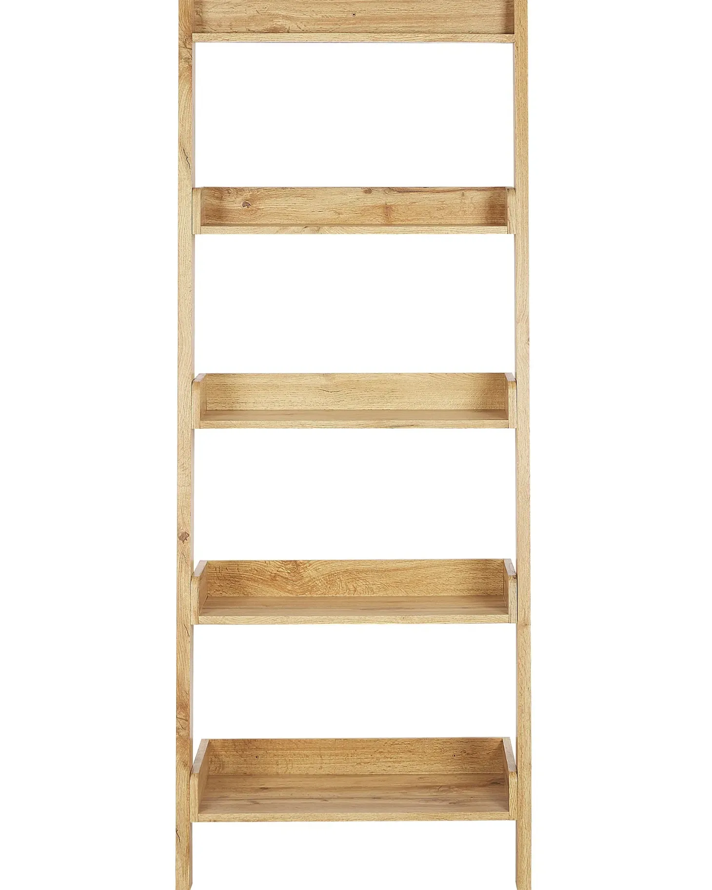 5-etagers reol MOBILE TRIO 167 cm Lysebrun