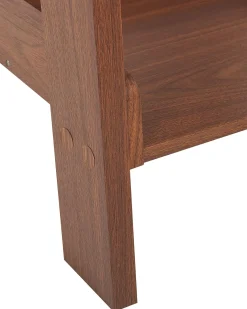 5-etagers reol MOBILE TRIO 167 cm Mørkebrun