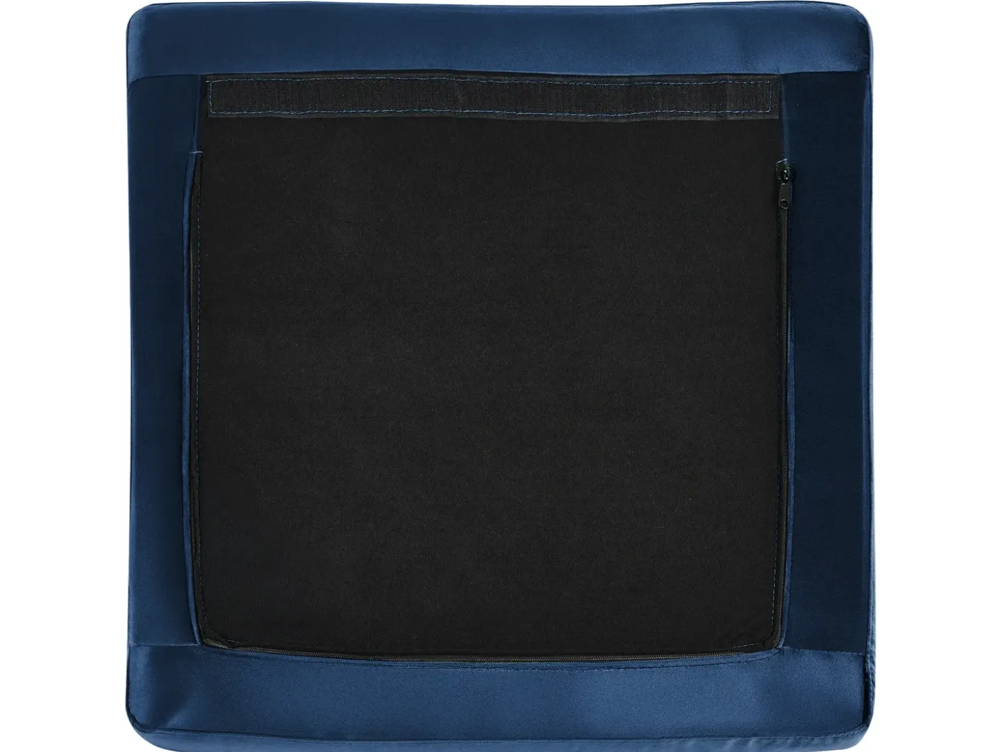 EVJA 4 personers Hjørnesofa modul Højrevendt Navy Blå Velour