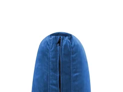 EVJA 6 personers U-formet modulsofa Navy Blå Velour med fodskammel