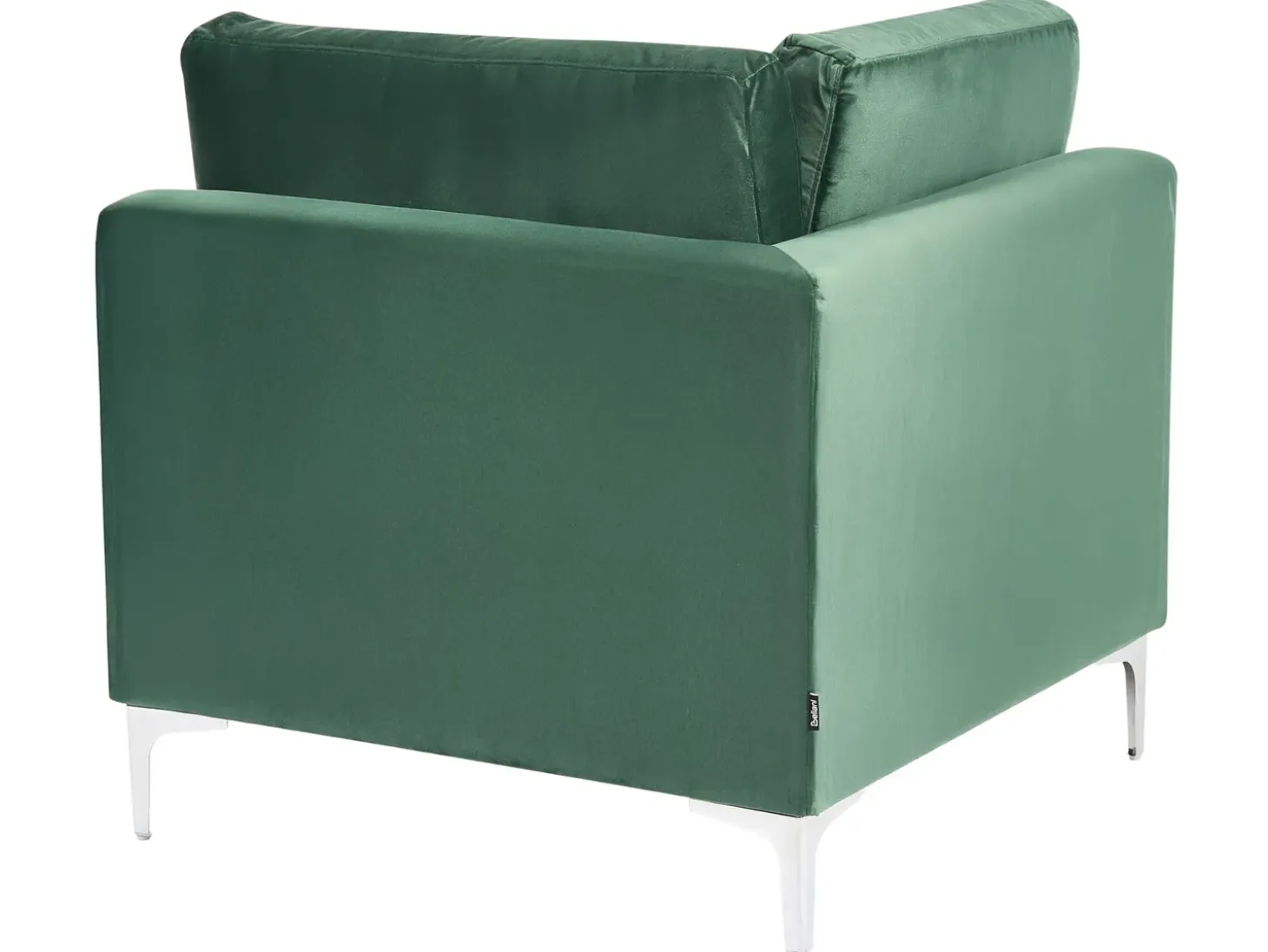 EVJA Hjørnemodul Grøn Velour