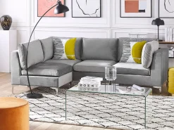 EVJA Stol Modul Grå Velour