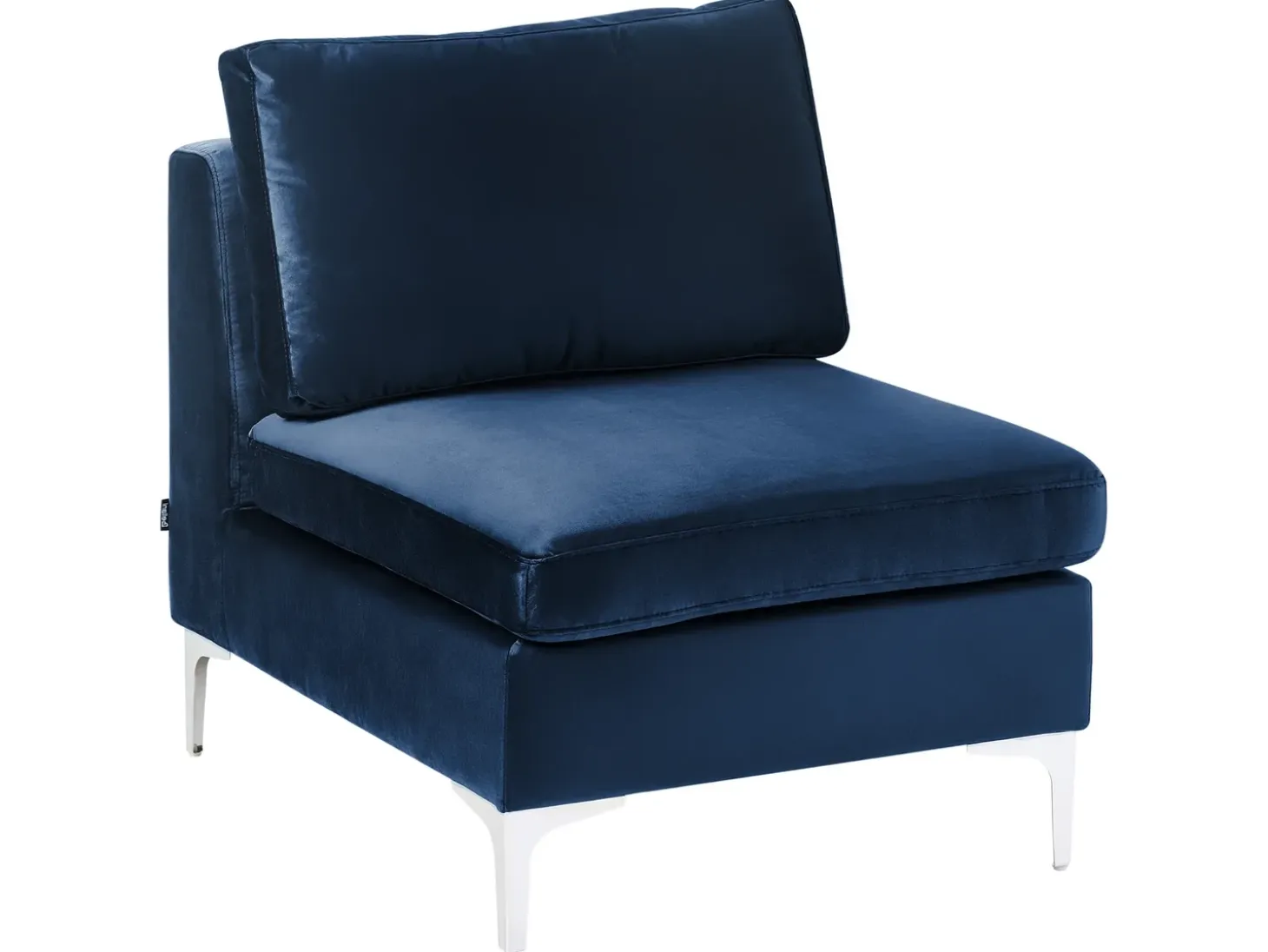 EVJA Stol Modul Navy Blå Velour