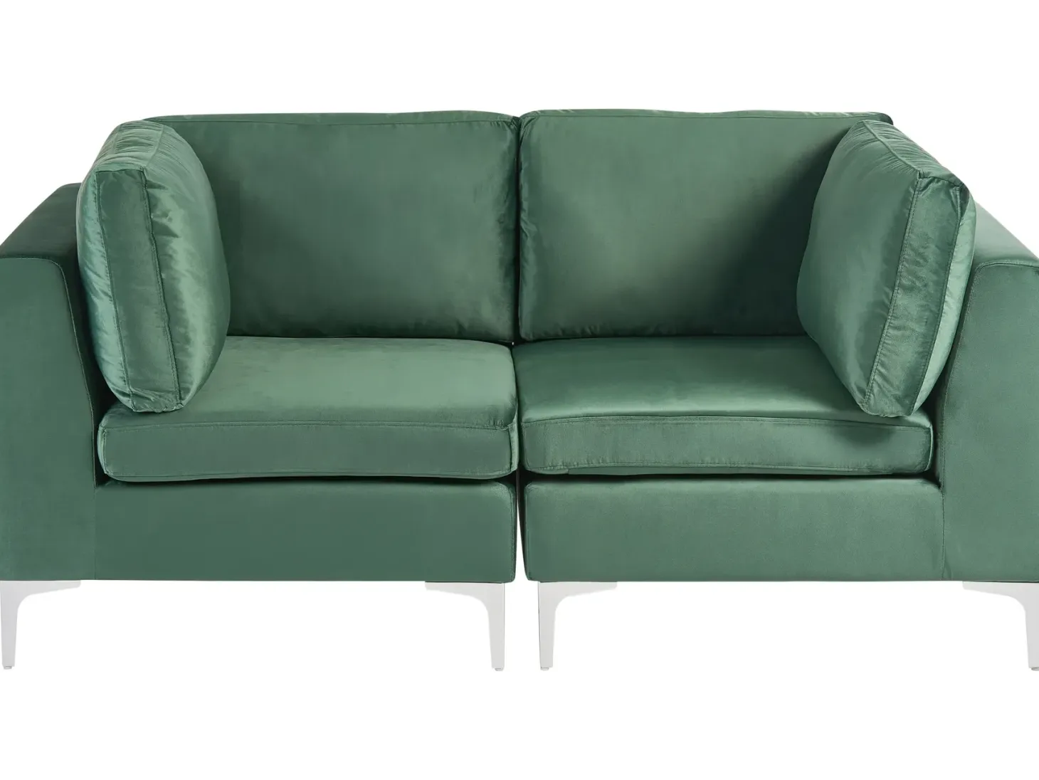 EVJA 2 personers Modulsofa Grøn Velour