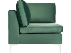 EVJA 2 personers Modulsofa Grøn Velour