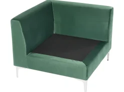 EVJA 2 personers Modulsofa Grøn Velour