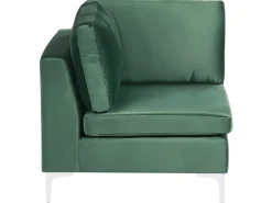 EVJA 2 personers Modulsofa Grøn Velour