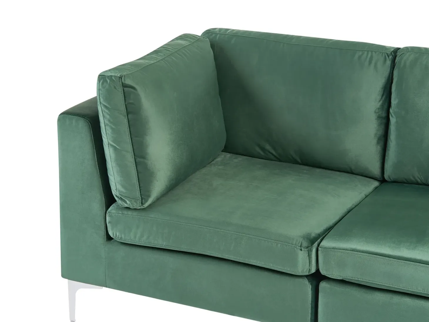 EVJA 2 personers Modulsofa Grøn Velour
