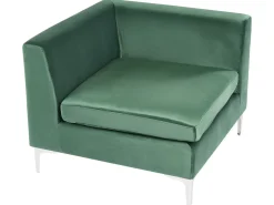 EVJA 2 personers Modulsofa Grøn Velour