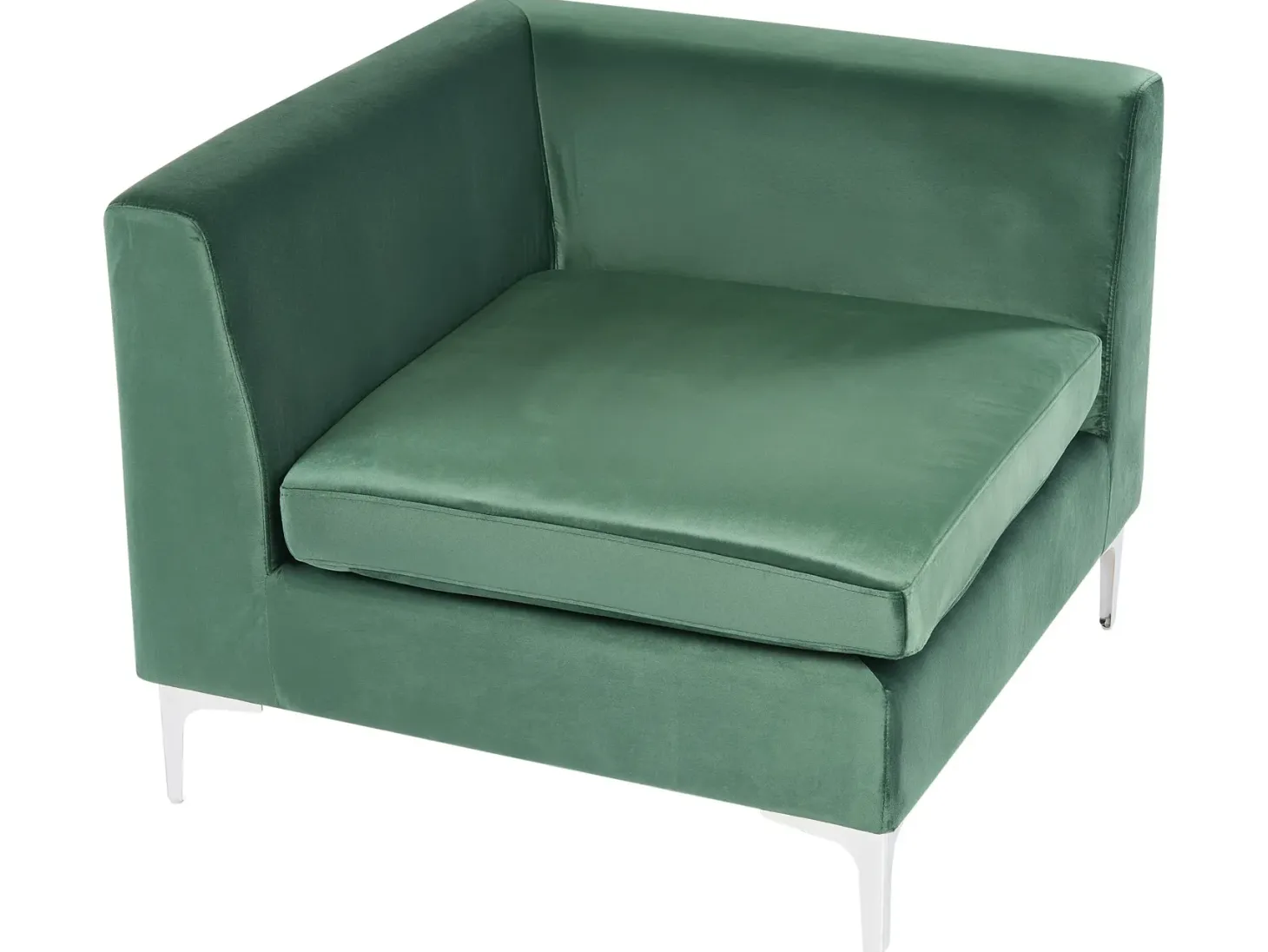 EVJA 2 personers Modulsofa Grøn Velour