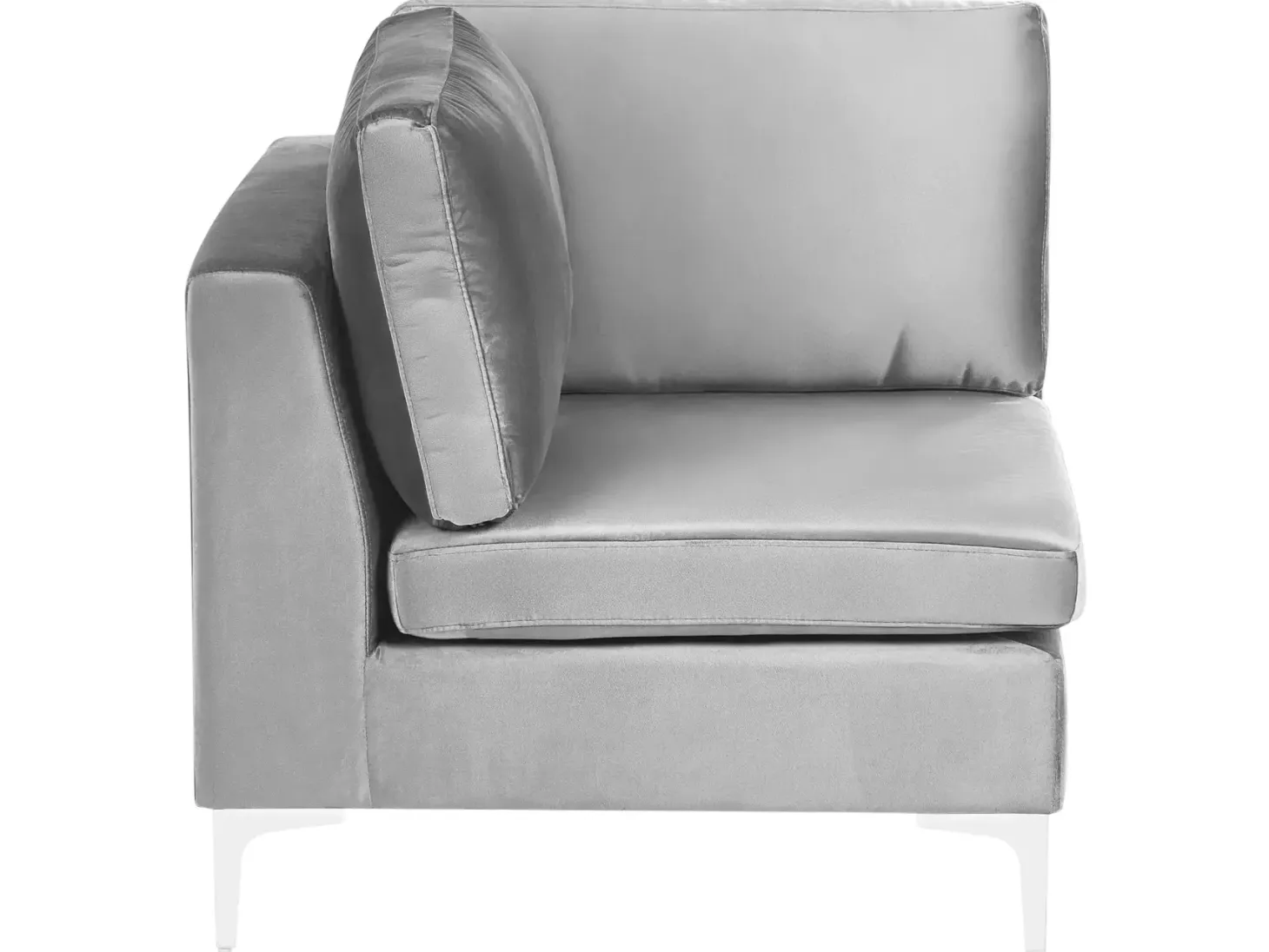 EVJA 2 personers Modulsofa Grå Velour