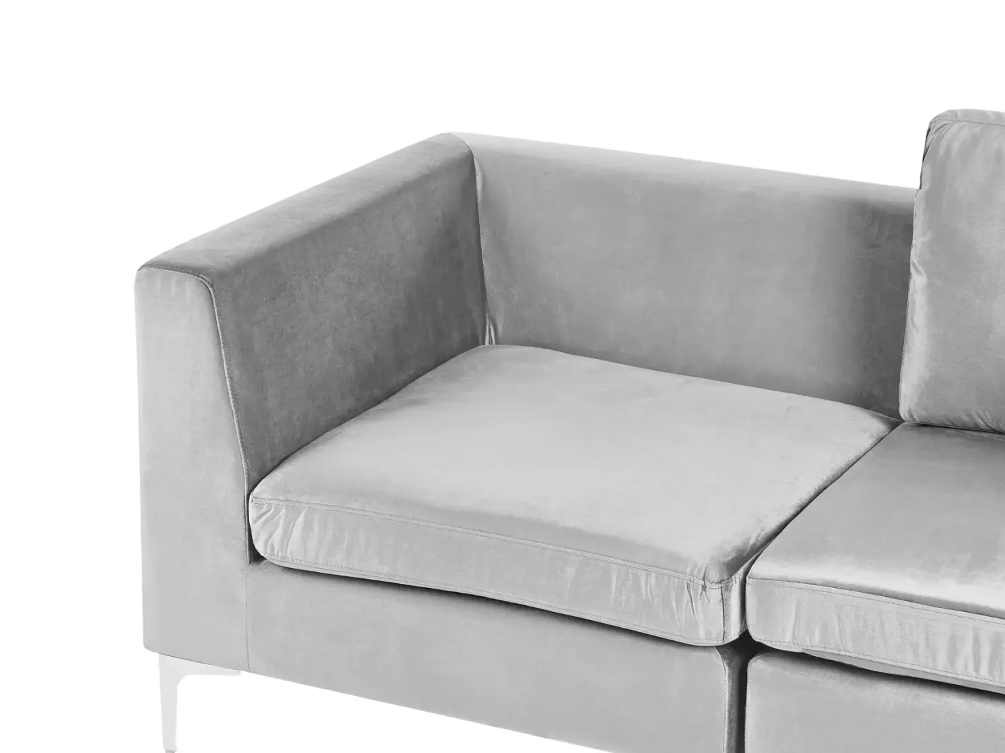EVJA 2 personers Modulsofa Grå Velour