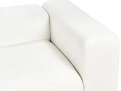 FALSTERBO 2 personers Modulsofa Hvid Boucle