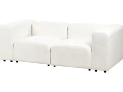FALSTERBO 2 personers Modulsofa Hvid Boucle