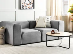 FALSTERBO 2 personers Modulsofa Grå Velour