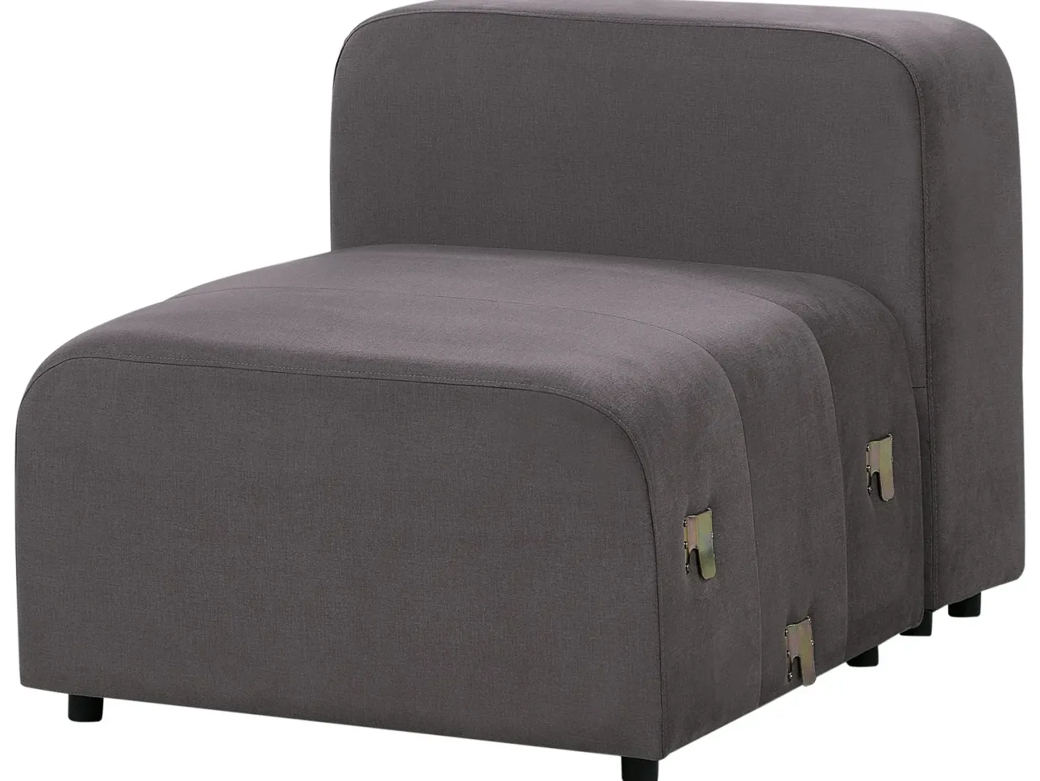 FALSTERBO 3 personers Modulsofa Mørkegrå Velour