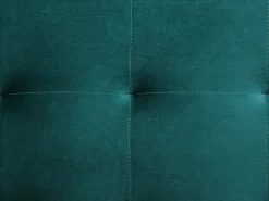 Fodskammel ABERDEEN Velour Blågrøn