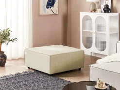 Fodskammel APRICA Kunstlinned Beige