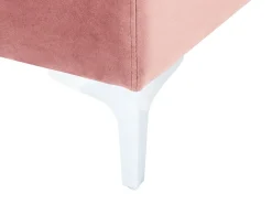 Fodskammel EVJA Velour Lyserød