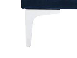 Fodskammel EVJA Velour Navy Blå