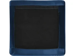 Fodskammel EVJA Velour Navy Blå