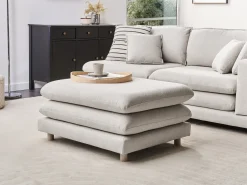 Fodskammel HEDEN Beige