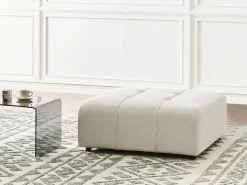 Fodskammel INNVIK Lys Beige