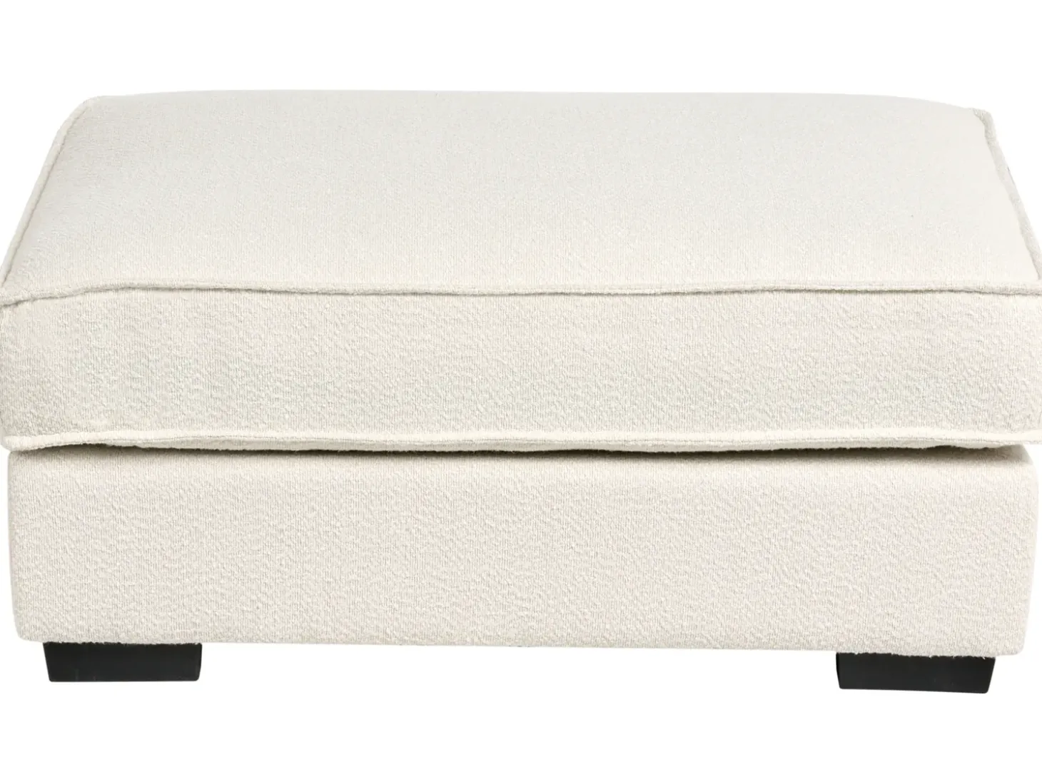 Fodskammel KOLDING Boucle Lys Beige