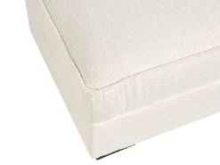 Fodskammel KOLDING Boucle Lys Beige