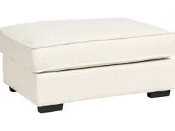 Fodskammel KOLDING Boucle Lys Beige