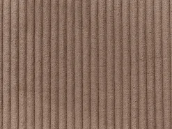 Fodskammel LEMVIG Fløjl Sand Beige