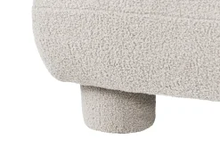 Fodskammel MJALBI Boucle Cremehvid