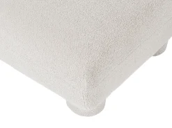 Fodskammel MJALBI Boucle Cremehvid