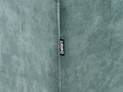 Fodskammel OSLO Velour Blågrøn