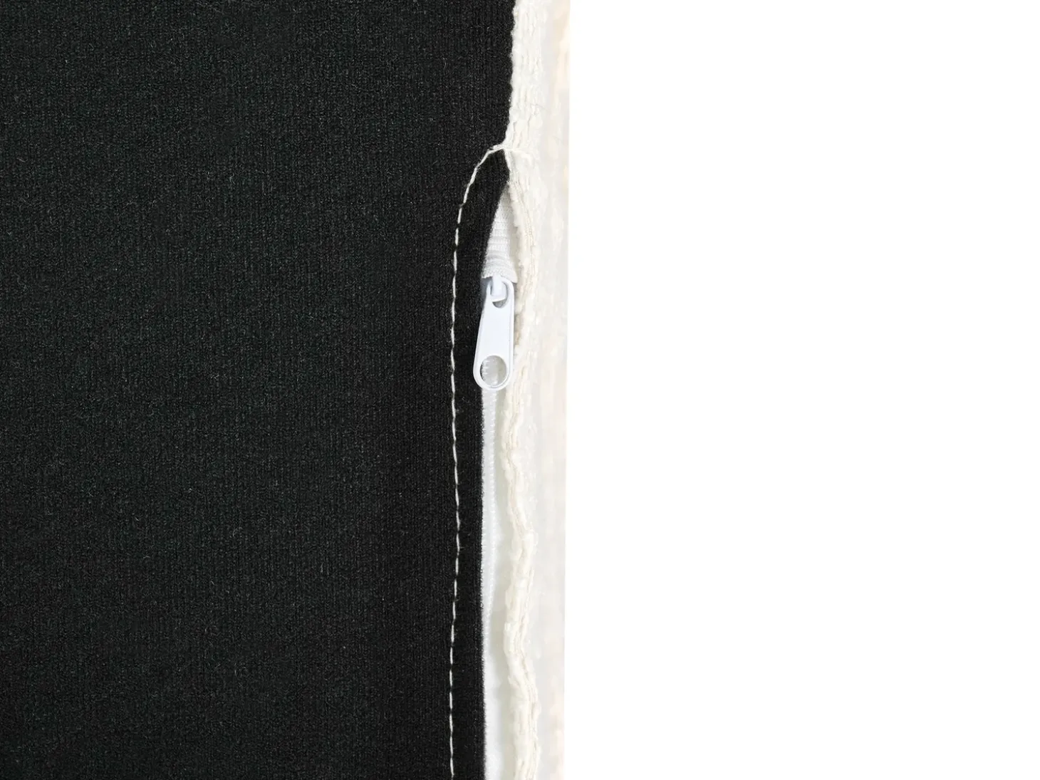 Fodskammel RENDERS Boucle Cremehvid
