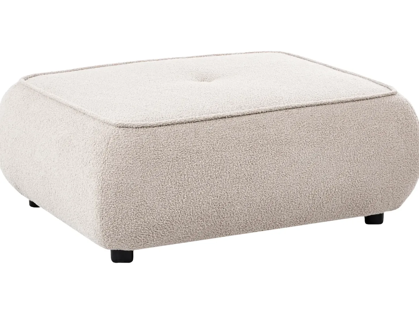 Fodskammel SALLA Boucle Beige