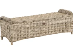 Fodskammel til haven SUSUA 140 cm Rattan Naturlig