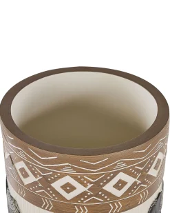 Forhøjet plantekrukke ACHILIO 30 cm Mørkebrun